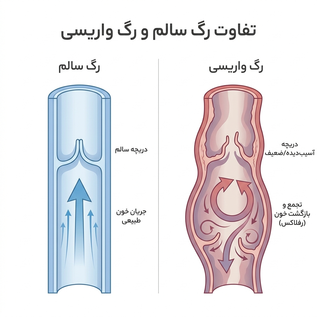 درمان واریس در کلینیک دکتر کاظم قاسمی