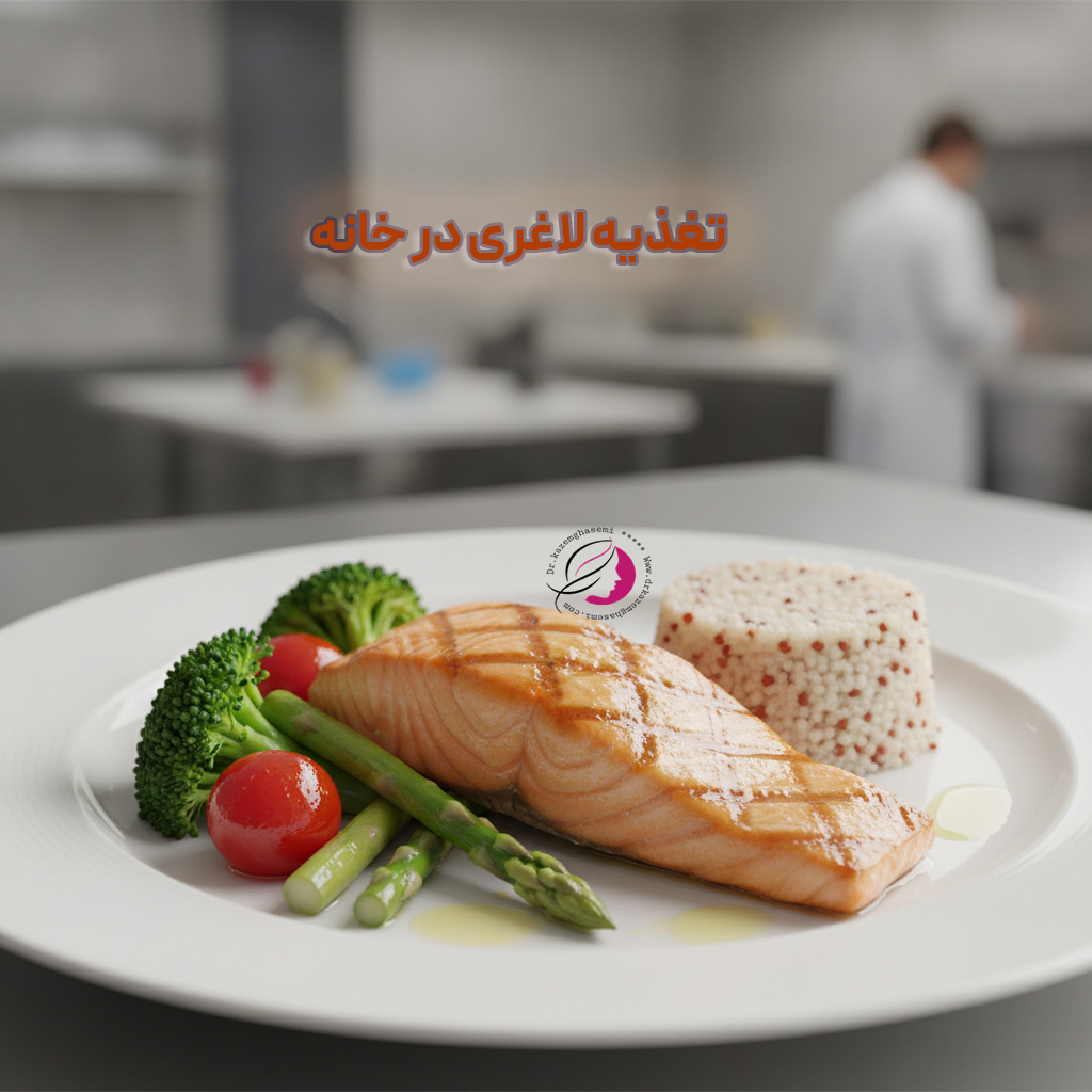تغذیه لاغری در خانه