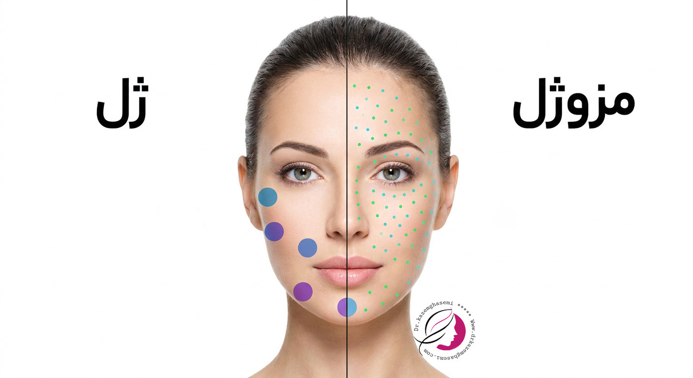 تفاوت ژل و مزوژل چیست؟ | راهنمای کامل و تخصصی
